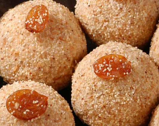 బెల్లం గోధుమ రవ్వ లడ్డు | Jaggery Sooji Ravva Laddu